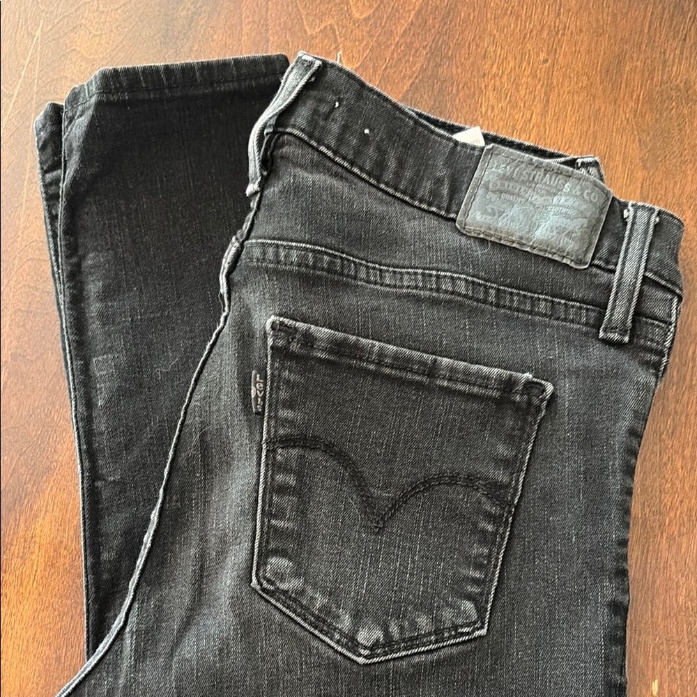Levi Black Denim Jeans